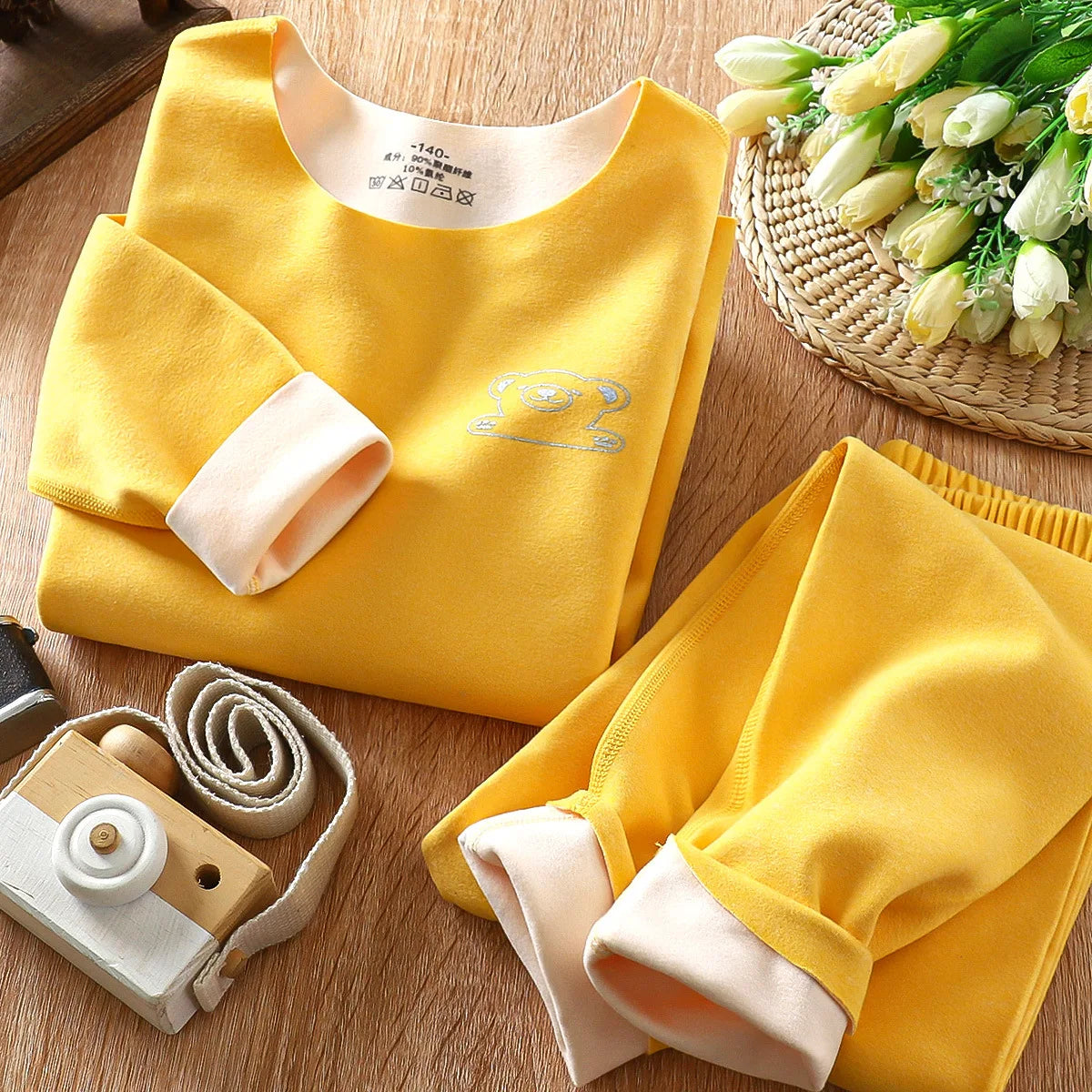 Conjunto Segunda Pele Térmico Infantil – Proteção Invisível contra o Frio