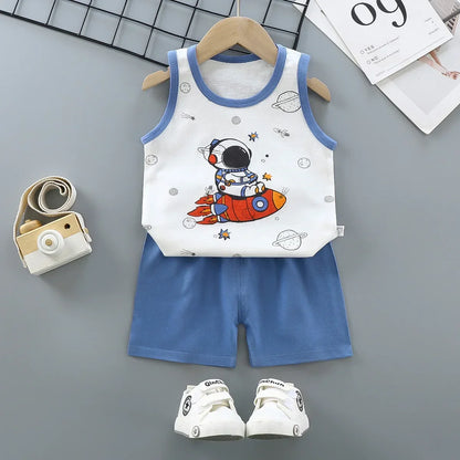 Conjunto Bebê Regata Algodão Premium – Leve e Fresco