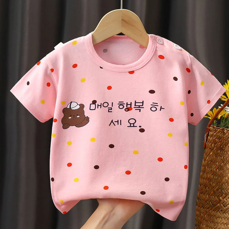 Camiseta Bebê Algodão Premium – Leve e Confortável