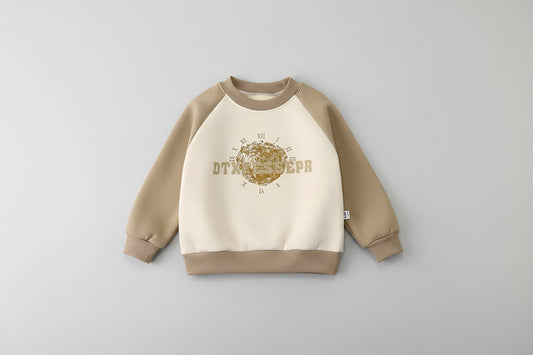 Moletom Infantil com Capuz Street Style – Blusa de Frio Unissex Estampa Cartoon (3 a 8 Anos) | Frete Grátis