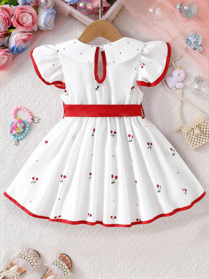 Vestido Bebê Floral Premium – Delicado e Leve para Verão