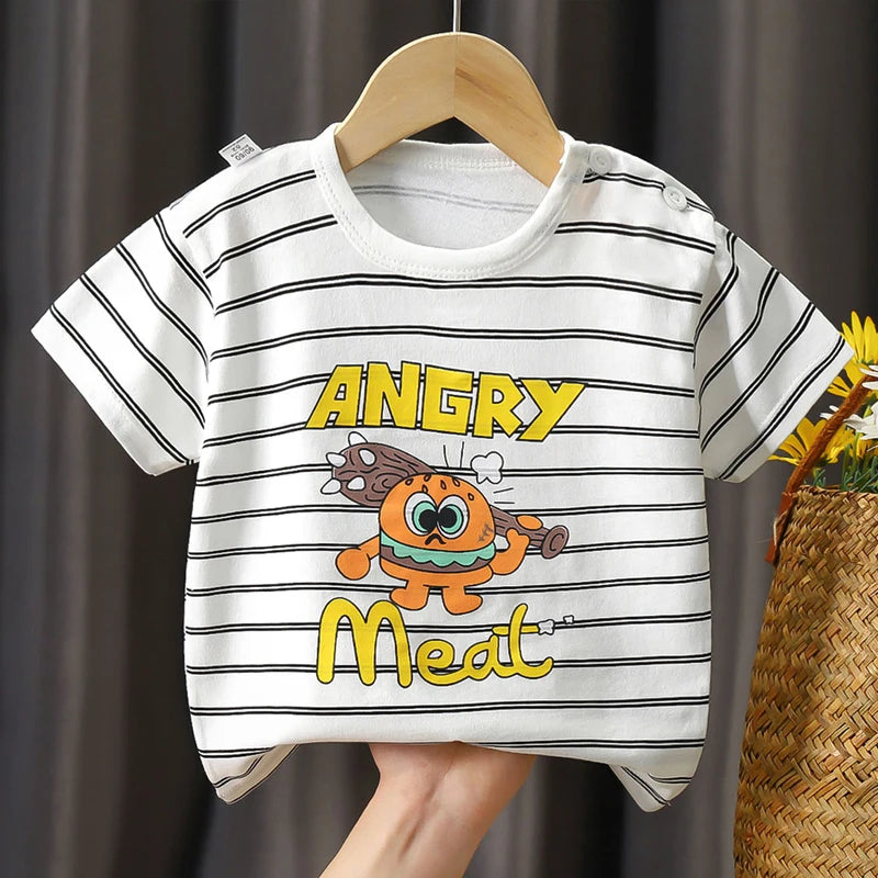 Camiseta Bebê Algodão Premium – Leve e Confortável