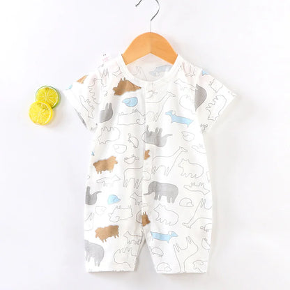 Romper Bebê Algodão Premium – Macio e Confortável