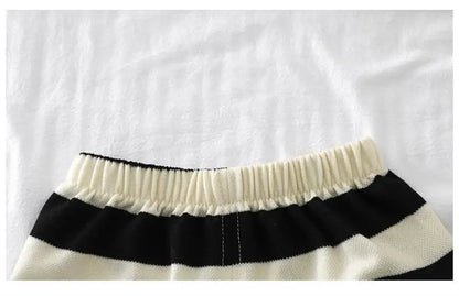Conjunto Bebê Listrado Urso Premium – Leve e Confortável