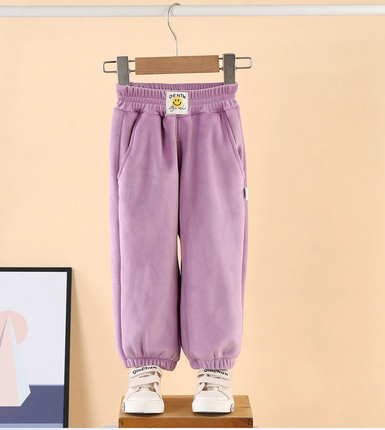 Calça Bebê Térmica Forrada com Veludo – Proteção para Inverno 1 a 2 Anos
