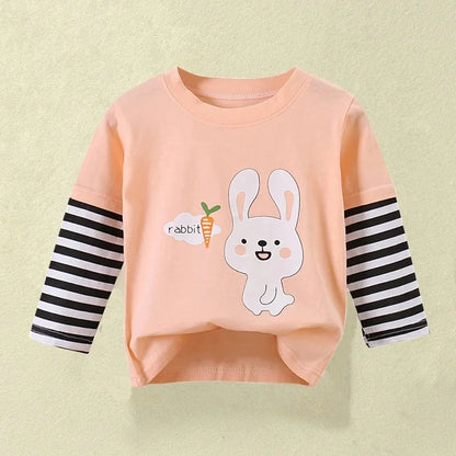 Camiseta Bebê Manga Longa Algodão Premium – Conforto 1 a 2 Anos