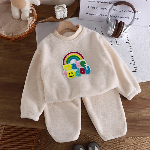 Pijama Bebê Fleece com Capuz – Térmico e Confortável 1 a 2 Anos