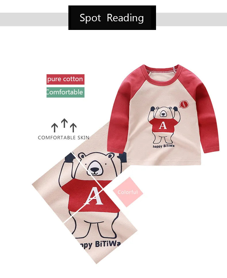 Camiseta Bebê Manga Longa Algodão Premium – Conforto 1 a 2 Anos