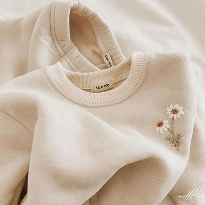 Conjunto Bebê Térmico Premium – Moletom Flanelado para Inverno