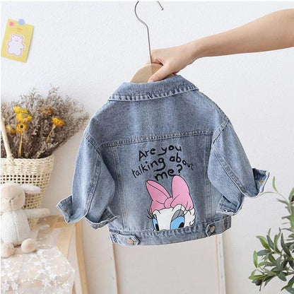 Jaqueta Bebê Jeans Premium – Casaco Denim com Botões e Proteção Leve