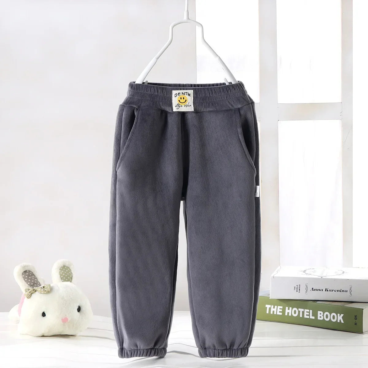 Calça Bebê Térmica Forrada com Veludo – Proteção para Inverno 1 a 2 Anos