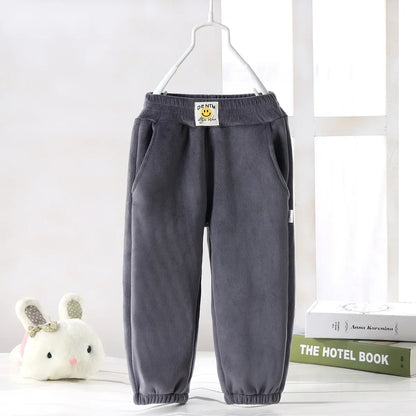 Calça Bebê Térmica Forrada com Veludo – Proteção para Inverno 1 a 2 Anos