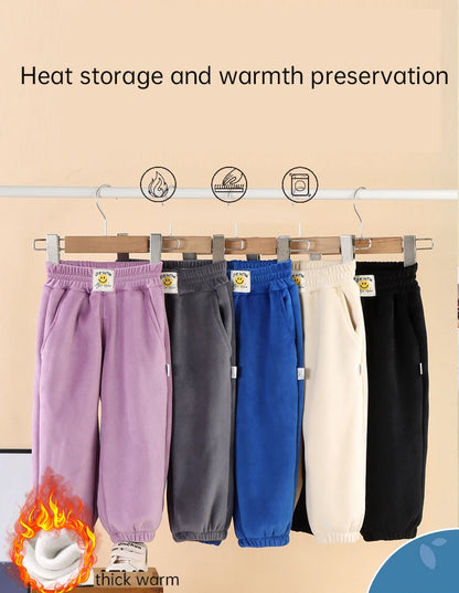 Calça Bebê Térmica Forrada com Veludo – Proteção para Inverno 1 a 2 Anos