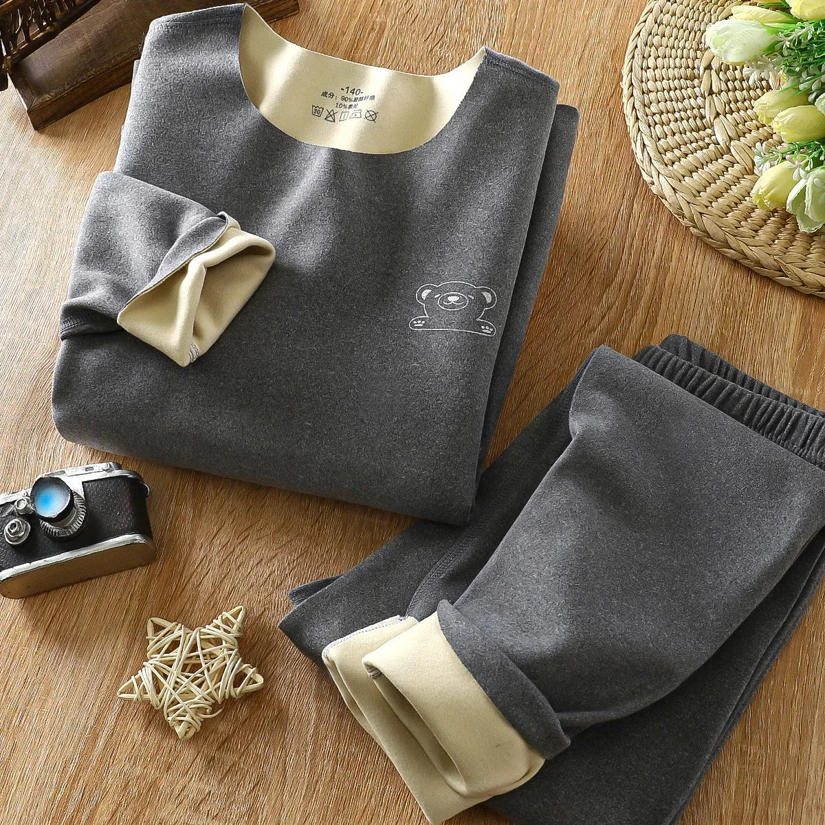 Conjunto Segunda Pele Térmico Infantil – Proteção Invisível contra o Frio