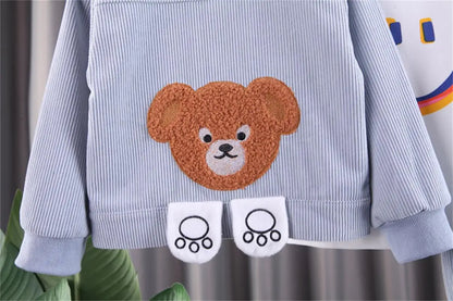 Conjunto Bebê Jaqueta e Calça Premium – Estilo Moderno e Confortável
