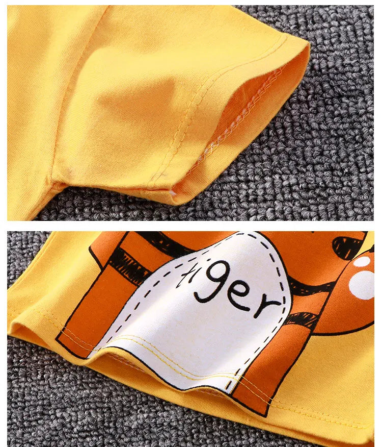 Conjunto Bebê Verão Algodão Premium – Leve e Confortável