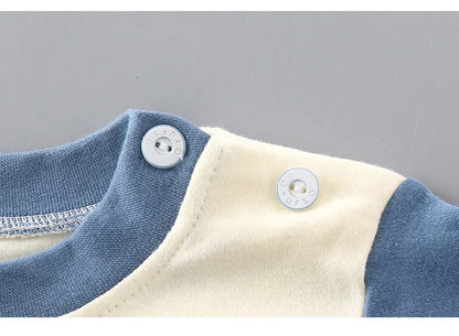 Pijama Bebê Algodão Premium – Conforto Natural 1 a 2 Anos