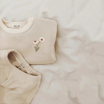 Conjunto Bebê Térmico Premium – Moletom Flanelado para Inverno