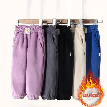 Calça Bebê Térmica Forrada com Veludo – Proteção para Inverno 1 a 2 Anos