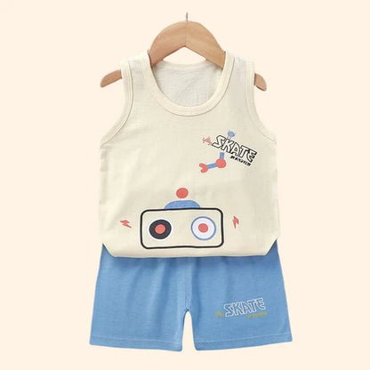 Conjunto Bebê Regata Algodão Premium – Leve e Fresco