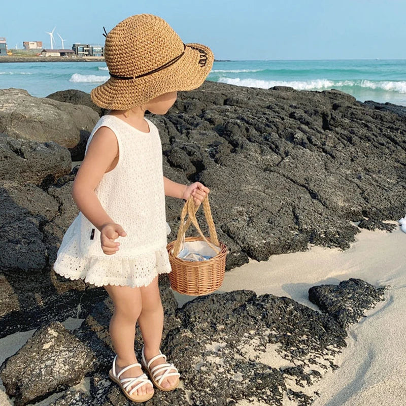 Conjunto Bebê Verão Renda Premium – Leve e Delicado