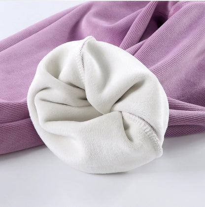 Calça Bebê Térmica Forrada com Veludo – Proteção para Inverno 1 a 2 Anos