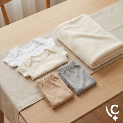 Kit Essencial RN — Curadoria Doula Gaby | Presente Perfeito para Recém-Nascido