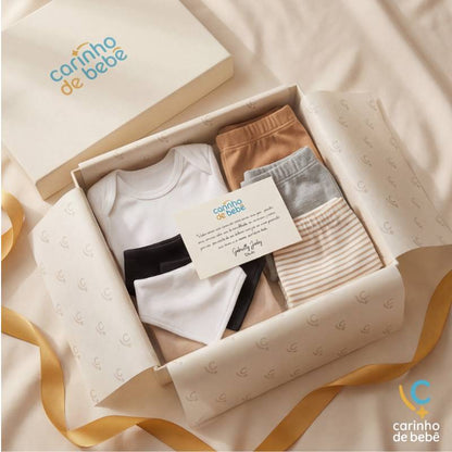Kit Luxo Assinatura - Personalização Exclusiva | Carinho de Bebê