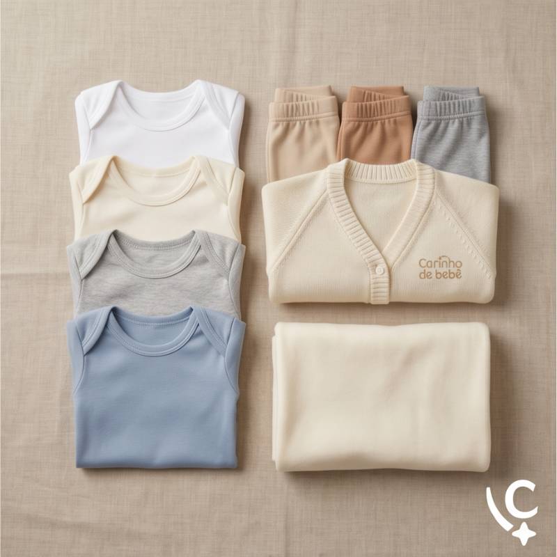 Kit Premium Curadoria Doula Gaby - Saída Maternidade Inclusa