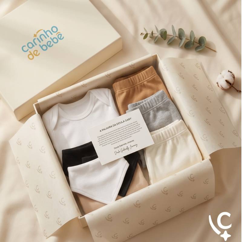 Kit Premium Curadoria Doula Gaby - Saída Maternidade Inclusa
